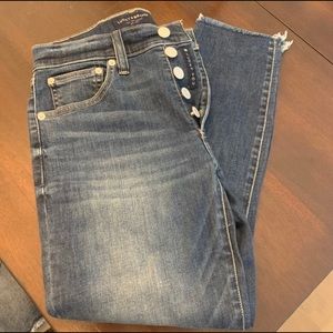 NWOT Lucky Brand high rise Bridgette crop